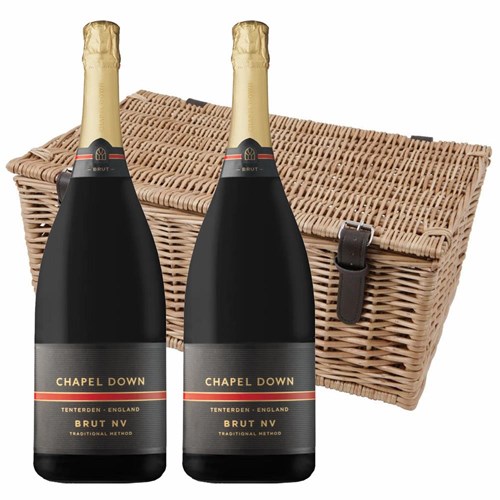 Magnum Of Chapel Down Brut ESW 150cl Duo Magnum Hamper (2x150cl)